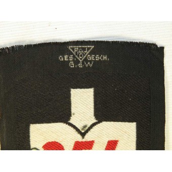 RAD Abteilung 3/354 sleeve service unit assignment shield. Espenlaub militaria
