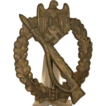 RS Infantry assault badge-Infanteriesturmabzeichen. Silver class. Espenlaub militaria