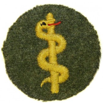 War time fieldgrey Wehrmacht Heer Medical trade arm patch. Espenlaub militaria