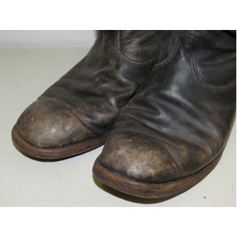 WW2 leather long boots for redarmy man. Espenlaub militaria