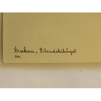 First day postcard Krakow Tag Der NSDAP 13-15.. Espenlaub militaria