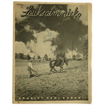 Lauksaimnieks, nr 20 Latvian wartime magazine October of 1943. Espenlaub militaria