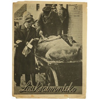 Lauksaimnieks, nr 21 Latvian wartime magazine November of 1943. Espenlaub militaria