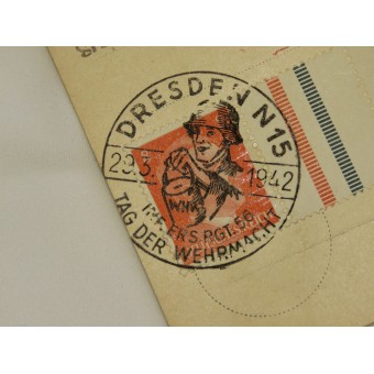 Special cancellation postcard - Tag der Wehrmacht Infanterie Ersatz Regiment. 56, 1941.