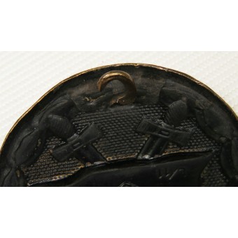Deumer 1939 Wound badge in black. Marked L/11. Espenlaub militaria