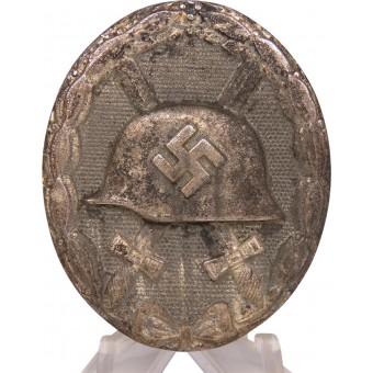 1939 Silver wound badge - Rudolf Wächtler & Lange Mittweida. Marked with PKZ 100. Espenlaub militaria