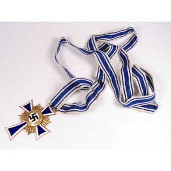 Gold grade of the cross of the German mother 1938. Espenlaub militaria
