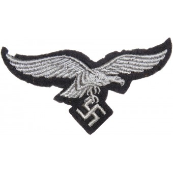 Enlisted ranks Luftwaffe breast eagle on the felt base. Espenlaub militaria