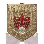 Gauleistungsabzeichen in Gold für Kombinationsschießen 1944