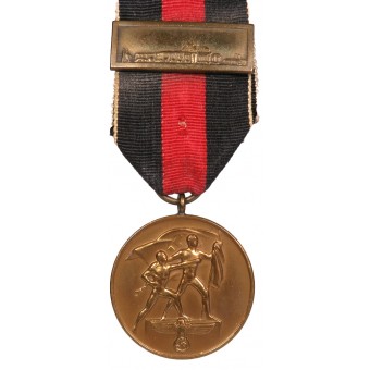 Sudetenland Medal with LDO marked Prager Burg clasp L/12 C.E. Junker. Espenlaub militaria