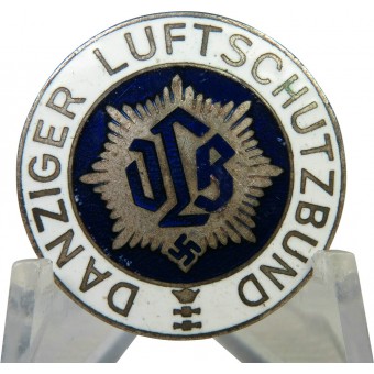 Danziger Luftschutzbund badge. Espenlaub militaria
