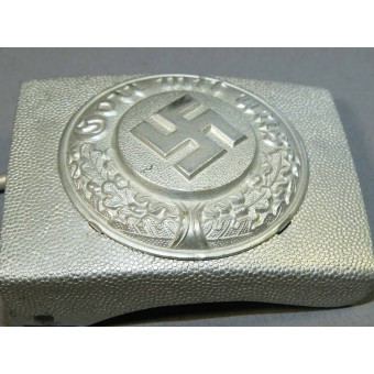 3rd Reich Police aluminum buckle. Espenlaub militaria