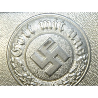 3rd Reich Police aluminum buckle. Espenlaub militaria