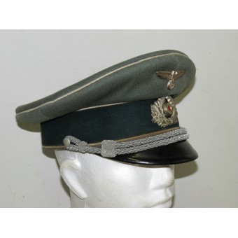 Early Infantry German officers visor hat. Espenlaub militaria