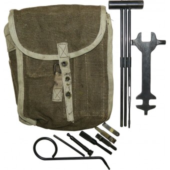 Maxim or Goryunov sub-machine KIT with original canvas shoulder bag. Espenlaub militaria