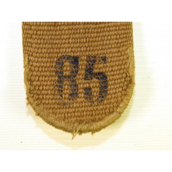 DAK Wehrmacht or Luftwaffe canvas belt. Espenlaub militaria