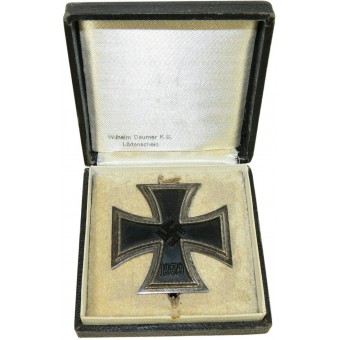 EK1, Iron Cross 1939, 1st class with box. Wilhelm Deumer. Espenlaub militaria