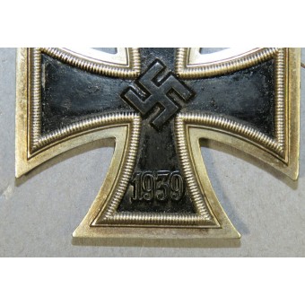 EK2, Iron Cross 2nd class, 1939, Gustav Brehmer. Espenlaub militaria