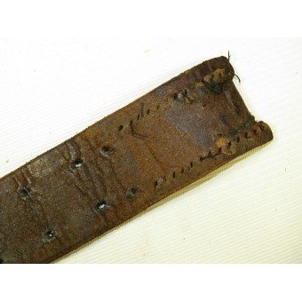 German 3rd Reich Wehrmacht or Waffen SS leather belt. Espenlaub militaria
