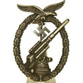 Luftwaffe FLAK badge, maker Adolf Scholze, Grunwald