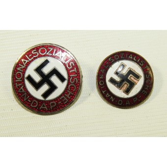 NSDAP badge, P.Schanes, Wien, rare, 18.75 mm. Espenlaub militaria