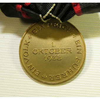 Sudetenland medal-1 Okt 1938 year. Espenlaub militaria