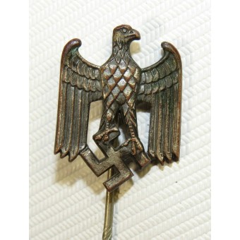 Wehrmacht servant pin for civilian suite. Brass. Espenlaub militaria