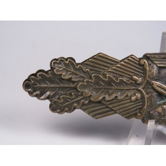 Close combat badge, Nahkampfspange in Bronze - Juncker Berlin. Espenlaub militaria