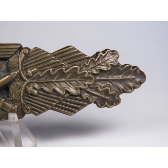 Close combat badge, Nahkampfspange in Bronze - Juncker Berlin. Espenlaub militaria
