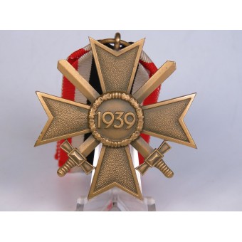 Kriegsverdienst Kreuz mit Schwertern II. Klasse. 1939. Practically minty. Espenlaub militaria