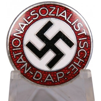 NSDAP member badge - Gustav Brehmer Markneukirchen. M1 / 101 RZM. Espenlaub militaria