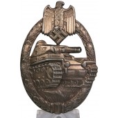 Panzerkampfabzeichen in Bronze - KWM Wurster