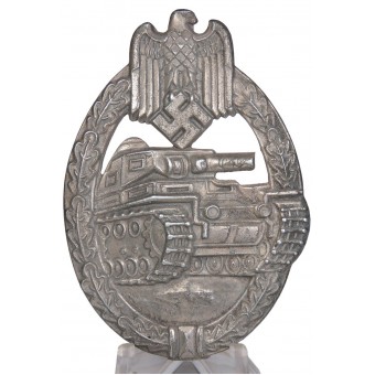 Panzerkampfabzeichen in Silber - R.S. Smaller letters type. Espenlaub militaria