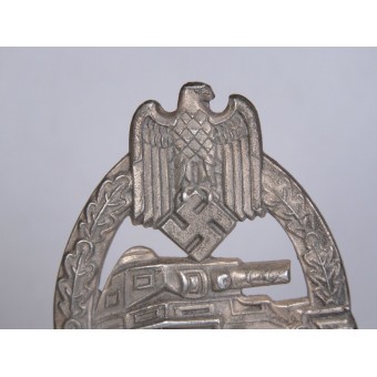Panzerkampfabzeichen in Silber - R.S. Smaller letters type. Espenlaub militaria