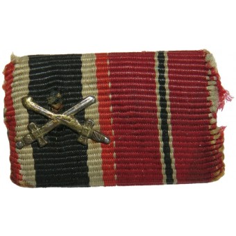 Ribbon bar for the veteran of the Eastern Front. War Merit Cross with Swords, WiO medal. Espenlaub militaria