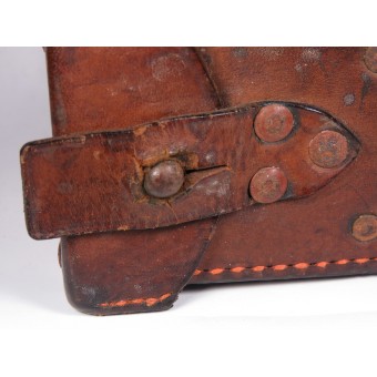 Leather pouch from a WW1 period for MG 08 optics, Fernglas 08. Espenlaub militaria