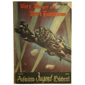 4 pilots and 3 Parachutists -Vier Flieger und Drei Fallschirmer. Espenlaub militaria