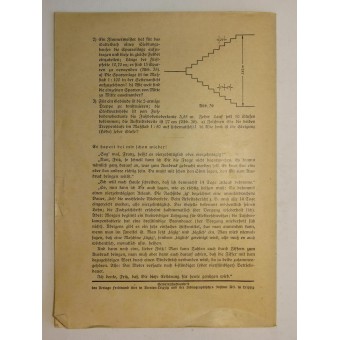 Soldiers letter- educational newspaper for free time for Wehrmacht.. Espenlaub militaria