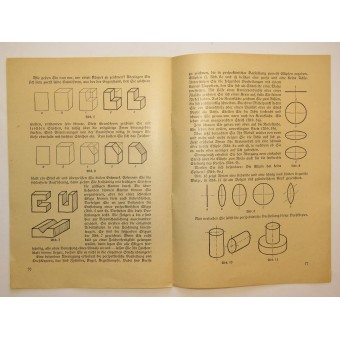 Soldiers letters for job learning - Basic knowledge for metalwork occupations. Espenlaub militaria