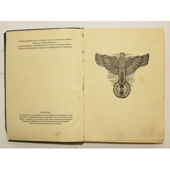 HJ songbook, nicely illustrated with 3 Reich propaganda. Espenlaub militaria