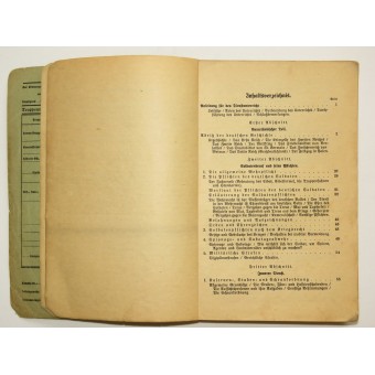 Reibert: The shooting manual for Wehrmacht rifles company. Espenlaub militaria