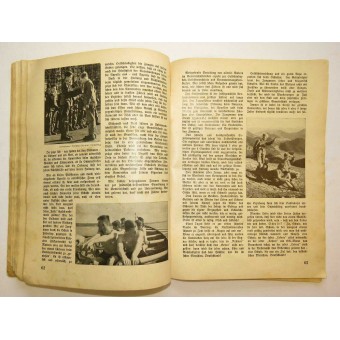Propaganda yearbook for parents promoting the school, home, and state. Espenlaub militaria
