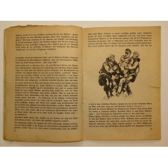 Hussars prank on the British territory. Series of propaganda books for jouth in 3rd Reich. Espenlaub militaria