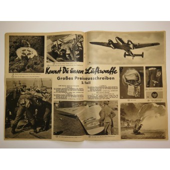 Der Adler, Nr. 21, 15. October 1940, Major Mölders erzählt sein Leben. Espenlaub militaria