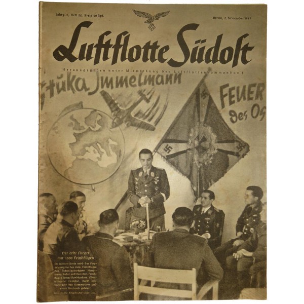 "Luftflotte Südost", Nr. 22, 2. November 1943 Der erste Flieger Mit
