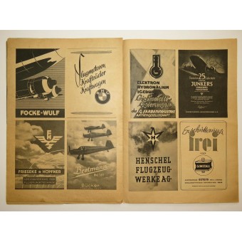 NSFK magazine Deutsche Luftwacht, Luftwaffe im hohen Norden Nr.5/6, 1944. Espenlaub militaria