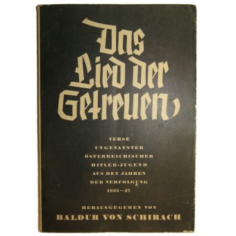 Austrian Hitlerjugend song book. Espenlaub militaria