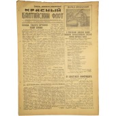 Red Banner Baltic Fleet newspaper, 20. April 1943