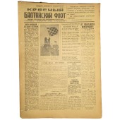 Periódico de la Flota del Báltico Red Banner, 28. de abril de 1943
