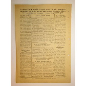 Red fleet newspaper Dozor 25. March 1942. Espenlaub militaria